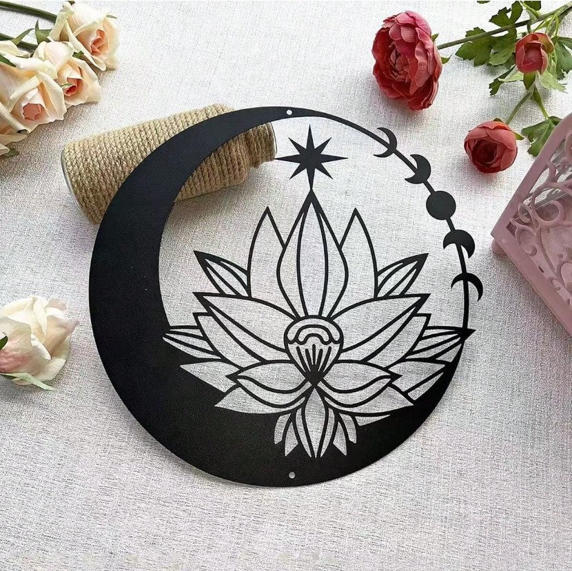 🌙 Metal Moon Wall Art 🌙