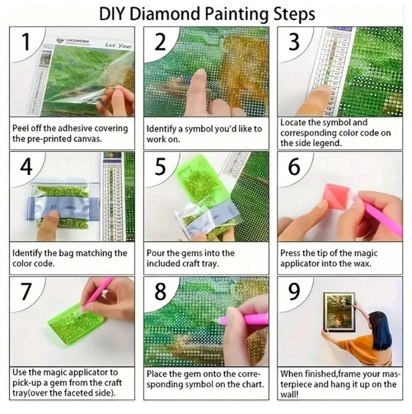 ❄️ Vintage Christmas Robin Diamond Painting ❄️