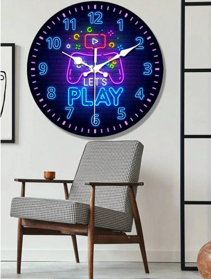 🎮🕒 Video Game Silent Wall Clock 🕒🎮