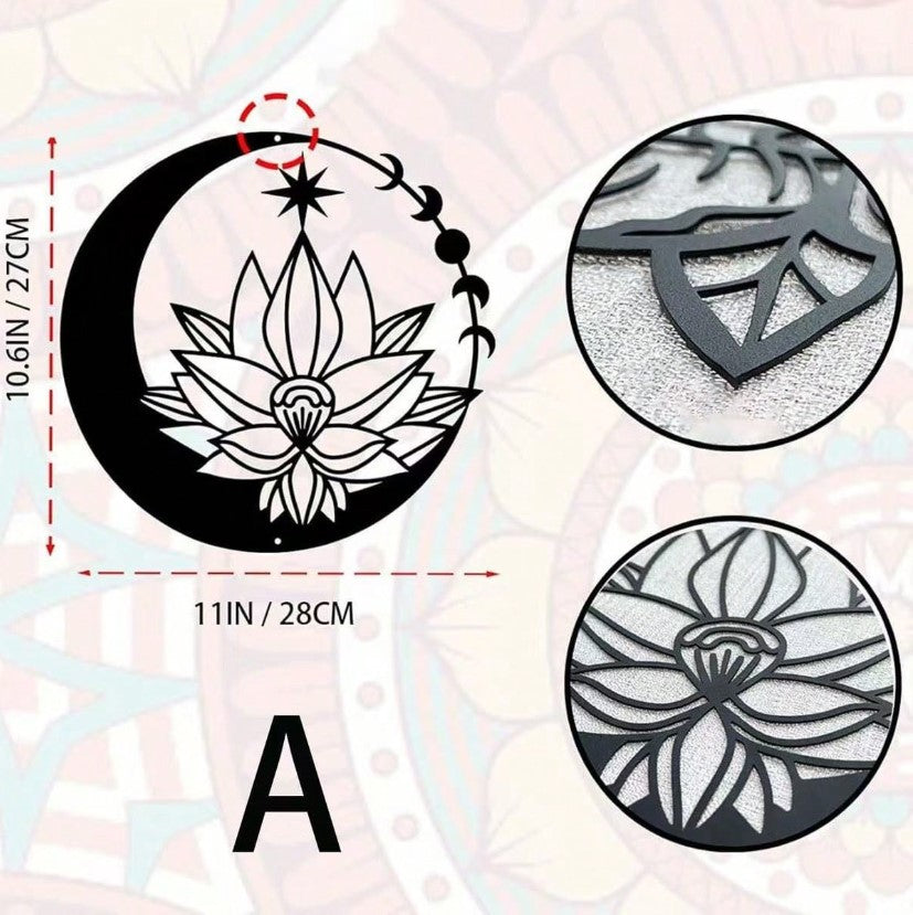 🌙 Metal Moon Wall Art 🌙