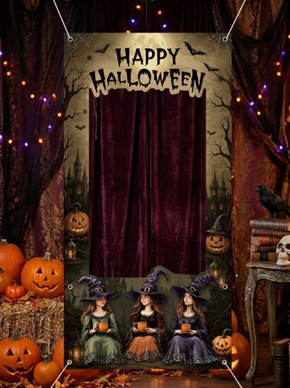 Halloween - Witch Photo Backdrop 60*120cm