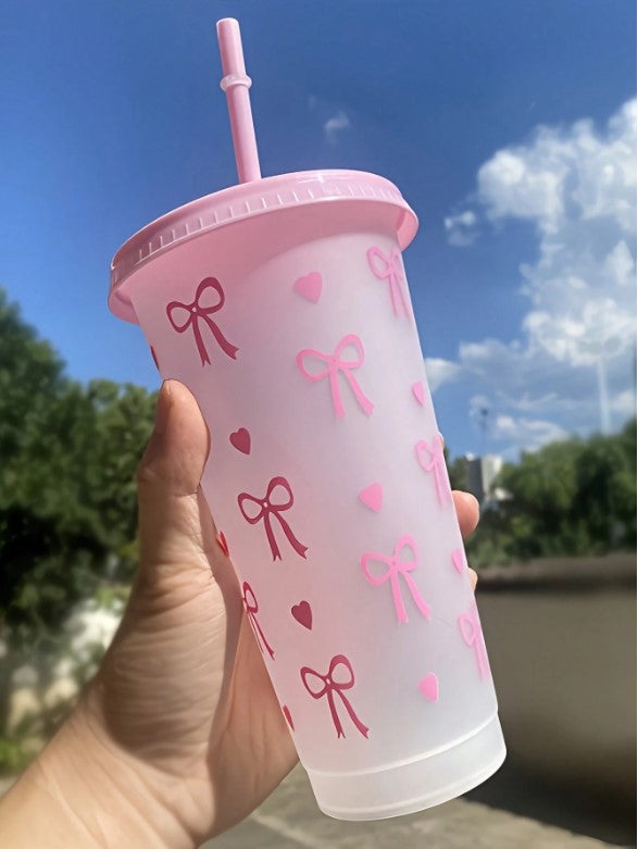 🎀 24oz Bow Cups 🎀