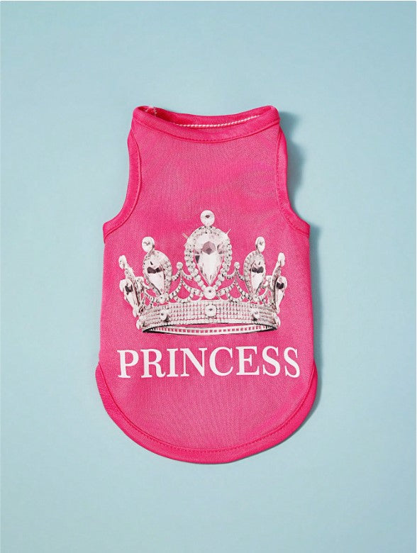 👑🐾  2pc Princess Pet Vests  🐾👑