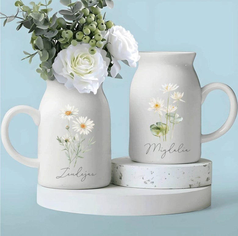 🌷 Personalised Ceramic Vase 🌷