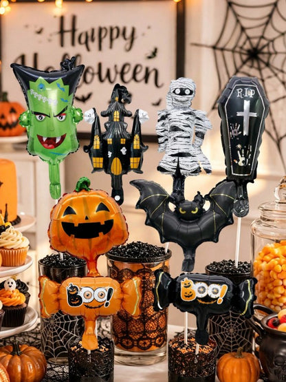 Halloween - 8pc Random Balloon Set