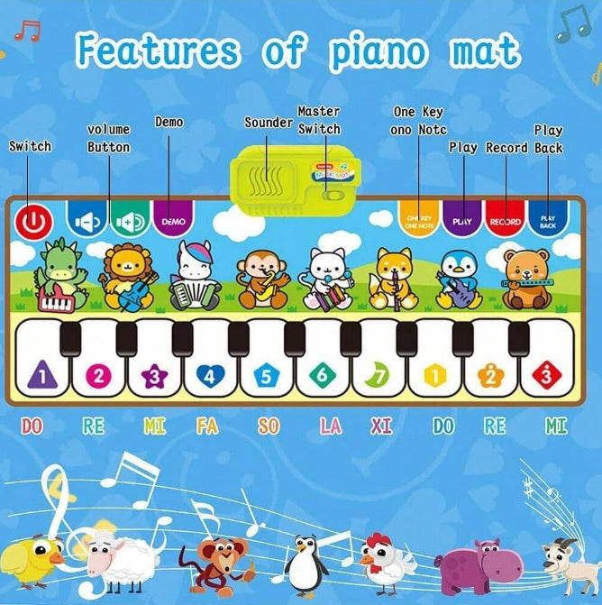 🎶 🎹 Musical Playmat Piano 🎶🎹