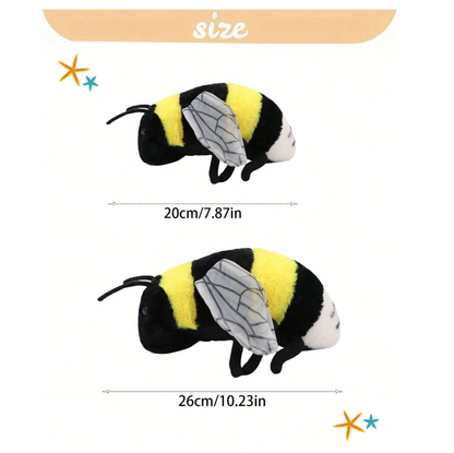 🐝✨ Meet Mr. Bumbles – The Lovable Bee Plushie! ✨🐝