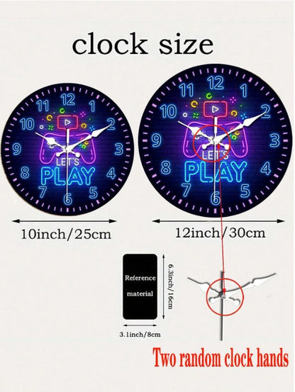 🎮🕒 Video Game Silent Wall Clock 🕒🎮