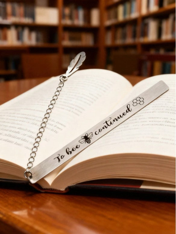 📖🐝 To Bee Continued Bookmark 🐝📖