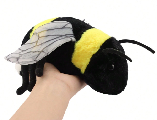 🐝✨ Meet Mr. Bumbles – The Lovable Bee Plushie! ✨🐝