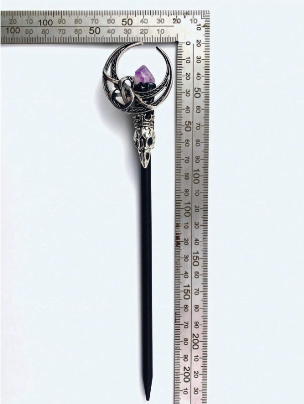 💜 Amethyst Crystal Fairy Wand 💜