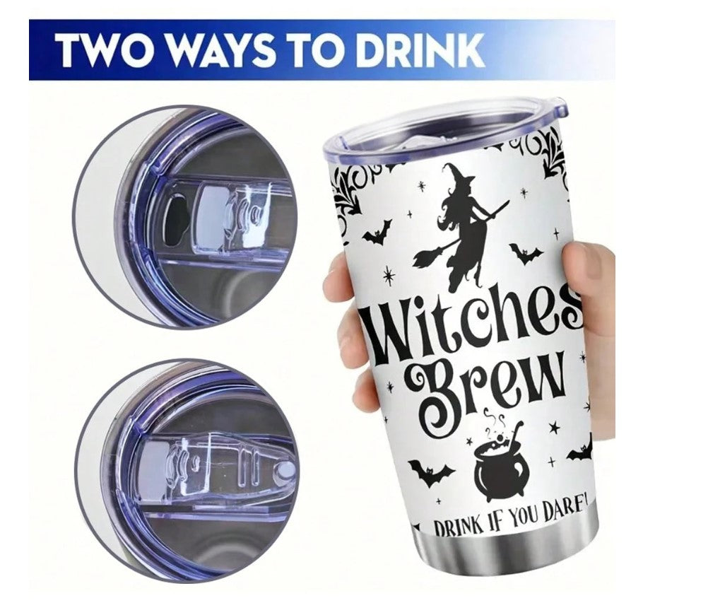 🖤 Witch's Brew 20oz Stainless Steel Travel Cup 🖤
