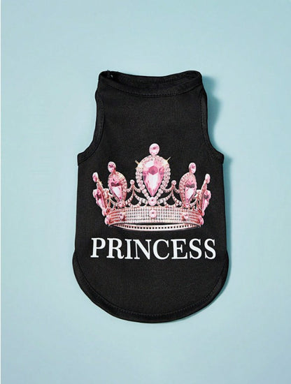 👑🐾  2pc Princess Pet Vests  🐾👑