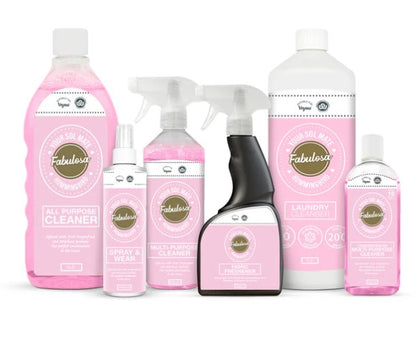 Your Sol Mate Hummingbird Home Cleaning Bundle 6 Piece Multipurpose Spray Fabric Freshener Laundry Cleanser