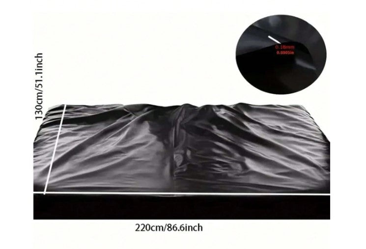 🖤 Get Wet Without the Mess – Waterproof Bondage Bed Sheet 💦