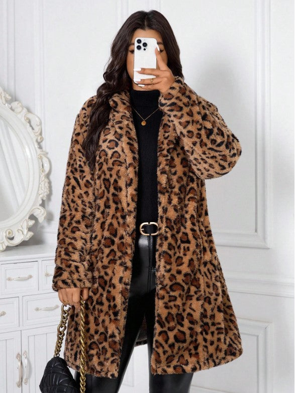🐆 Leopard Print Fur Coat 🐆
