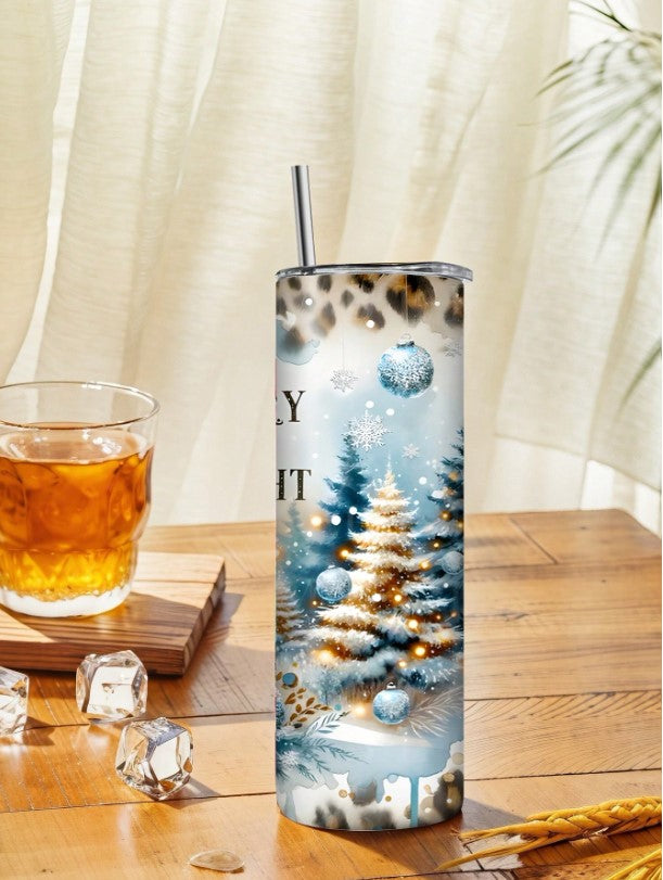 🎄 Merry & Bright 20oz Christmas Tumbler 🎄