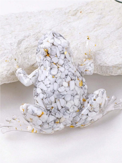 🐸 Resin Filled Crystal Frogs 🐸