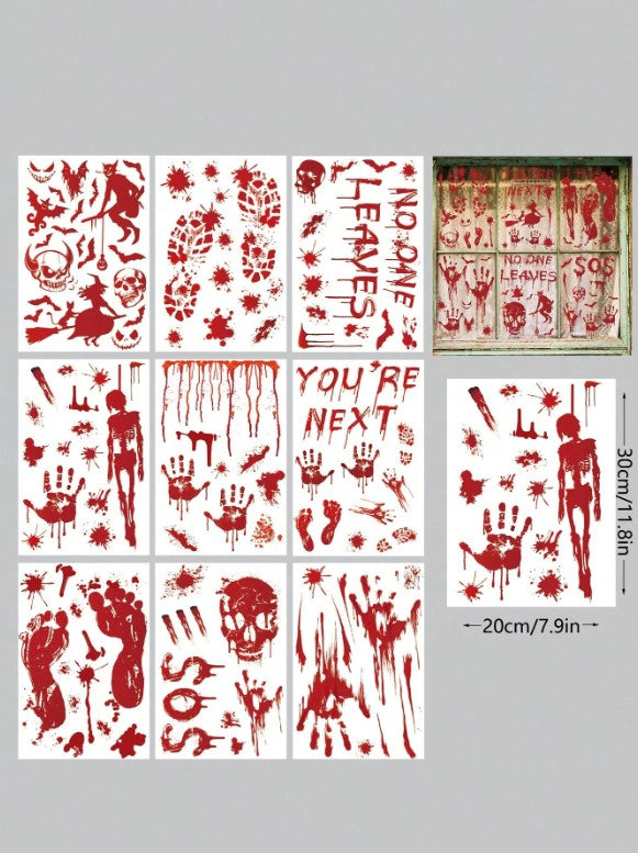 Halloween - Bloody Stickers