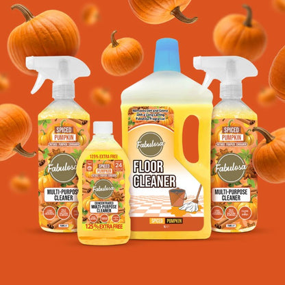 Spiced Pumpkin Autumn Cleaning 4 Piece Bundle