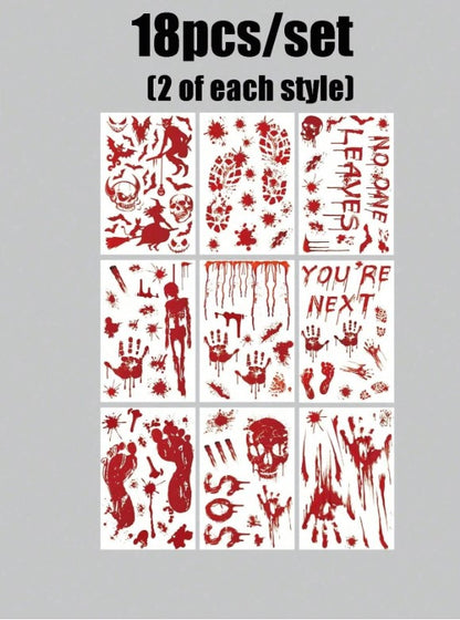 Halloween - Bloody Stickers