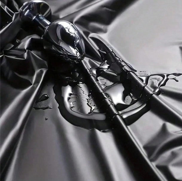 🖤 Get Wet Without the Mess – Waterproof Bondage Bed Sheet 💦