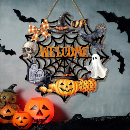 Halloween - Wooden Sign