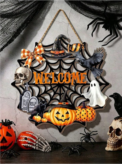 Halloween - Wooden Sign
