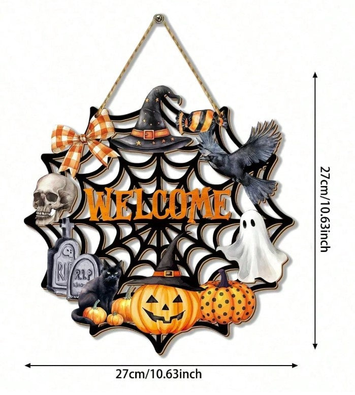 Halloween - Wooden Sign