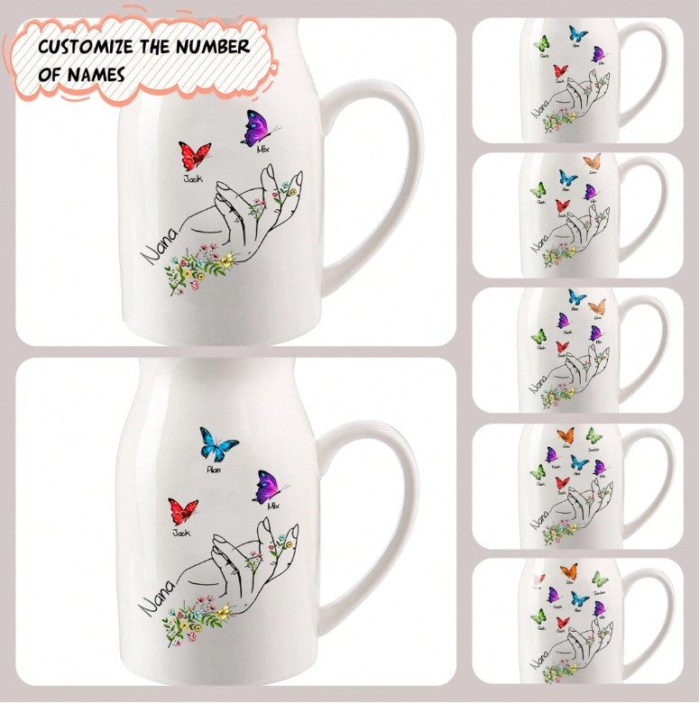 🦋 Personalised Butterfly Vase 🦋