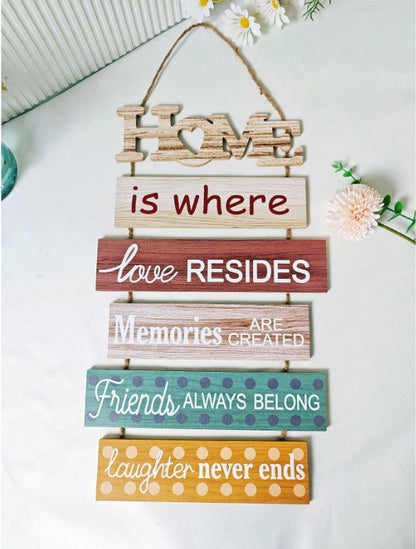 🏡 "Home is Where Love Resides..." Hanging Sign 🏡