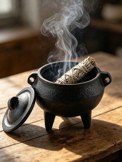 Mini Cast Iron Cauldron