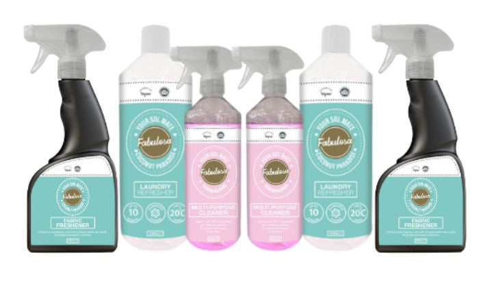 Your Sol Mate Coconut Paradise Cleaning Bundle 6 Piece