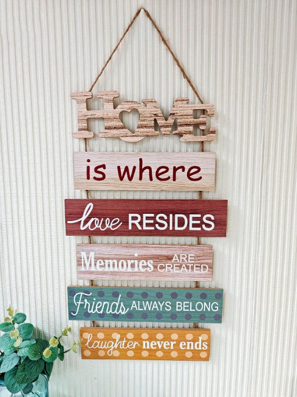 🏡 "Home is Where Love Resides..." Hanging Sign 🏡