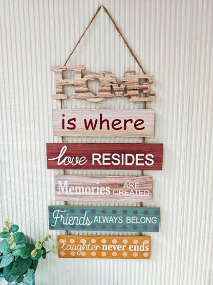 🏡 "Home is Where Love Resides..." Hanging Sign 🏡