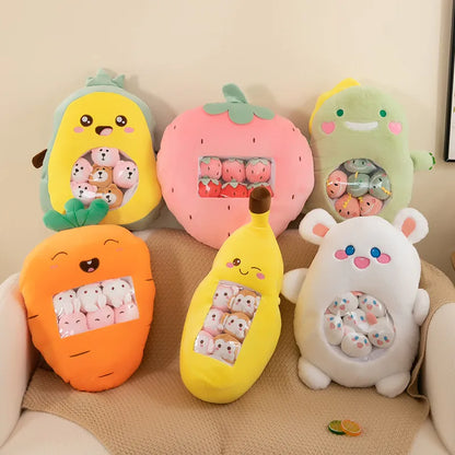🧸 Adorable Set of 6 Stuffed Plushies 🧸