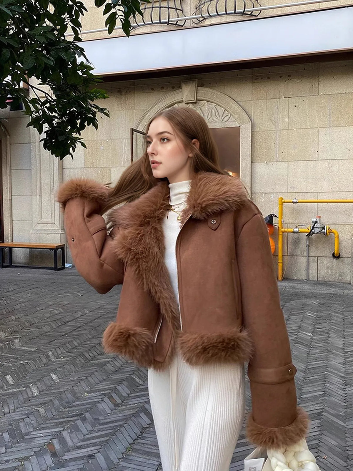 Fur Jackets (2 Colour Choices!)