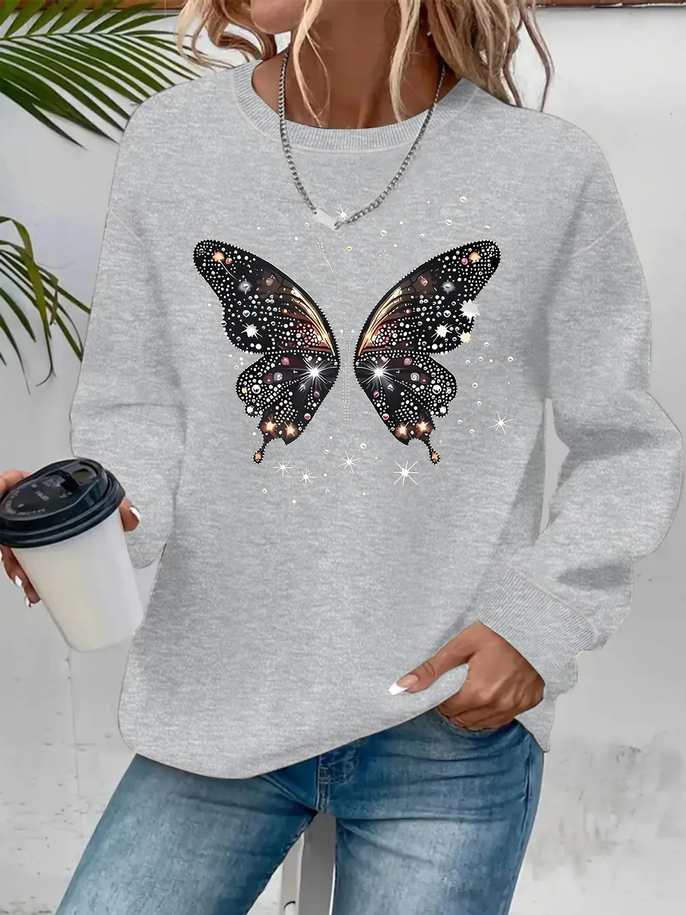 🦋✨ Shiny Butterfly Jumpers (8 Colour Choices!) ✨🦋