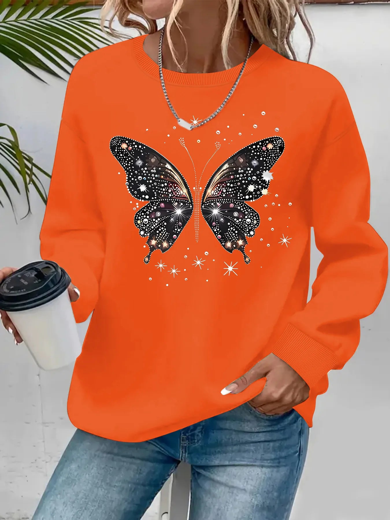 🦋✨ Shiny Butterfly Jumpers (8 Colour Choices!) ✨🦋