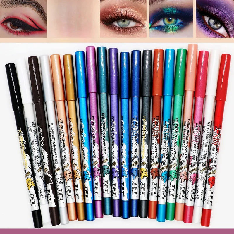 🌈 Shiny Multicoloured Eye Liner 🌈