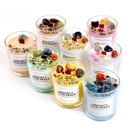💎 Crystal Tumbler Candles 💎
