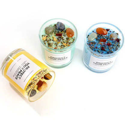 💎 Crystal Tumbler Candles 💎