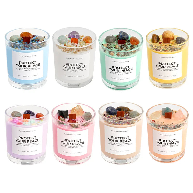 💎 Crystal Tumbler Candles 💎