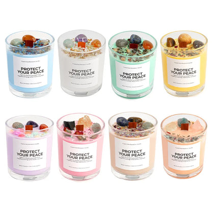 💎 Crystal Tumbler Candles 💎