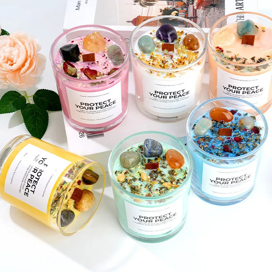💎 Crystal Tumbler Candles 💎