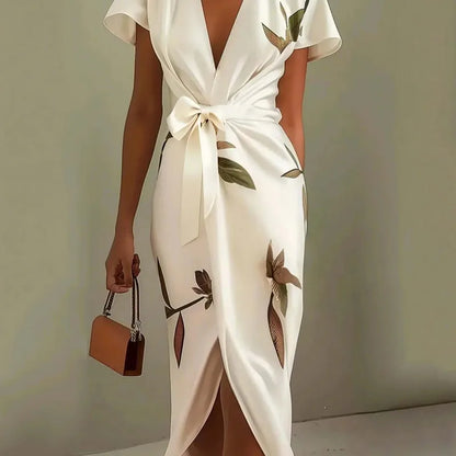 🌿 Sleeveless V-Neck Fairy Dress 🌿