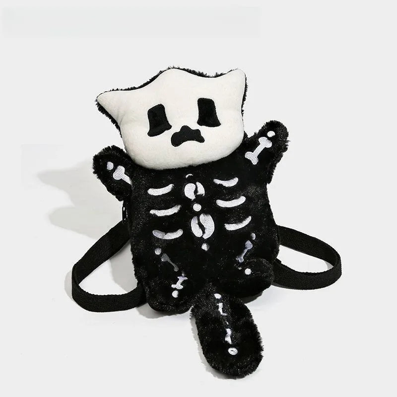💀 Cute Plushie Skeleton Backpack 💀