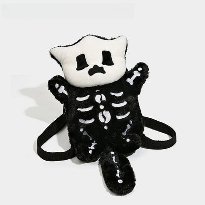 💀 Cute Plushie Skeleton Backpack 💀