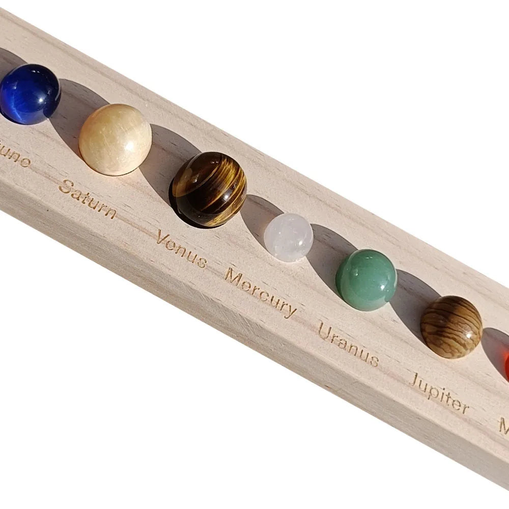🌌 Solar System Crystal Plaque 🌌