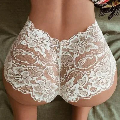 🖤🤍 2pc French-Style Lacy Knickers Set